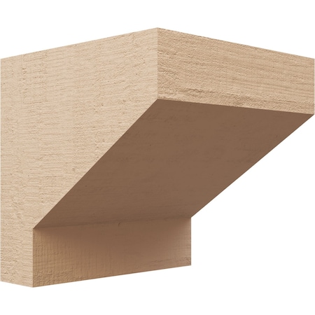 12in. W X 12in. D X 12in. H Series 1 Wide Clemmons Rough Cedar Woodgrain TimberThane Corbel, Tan